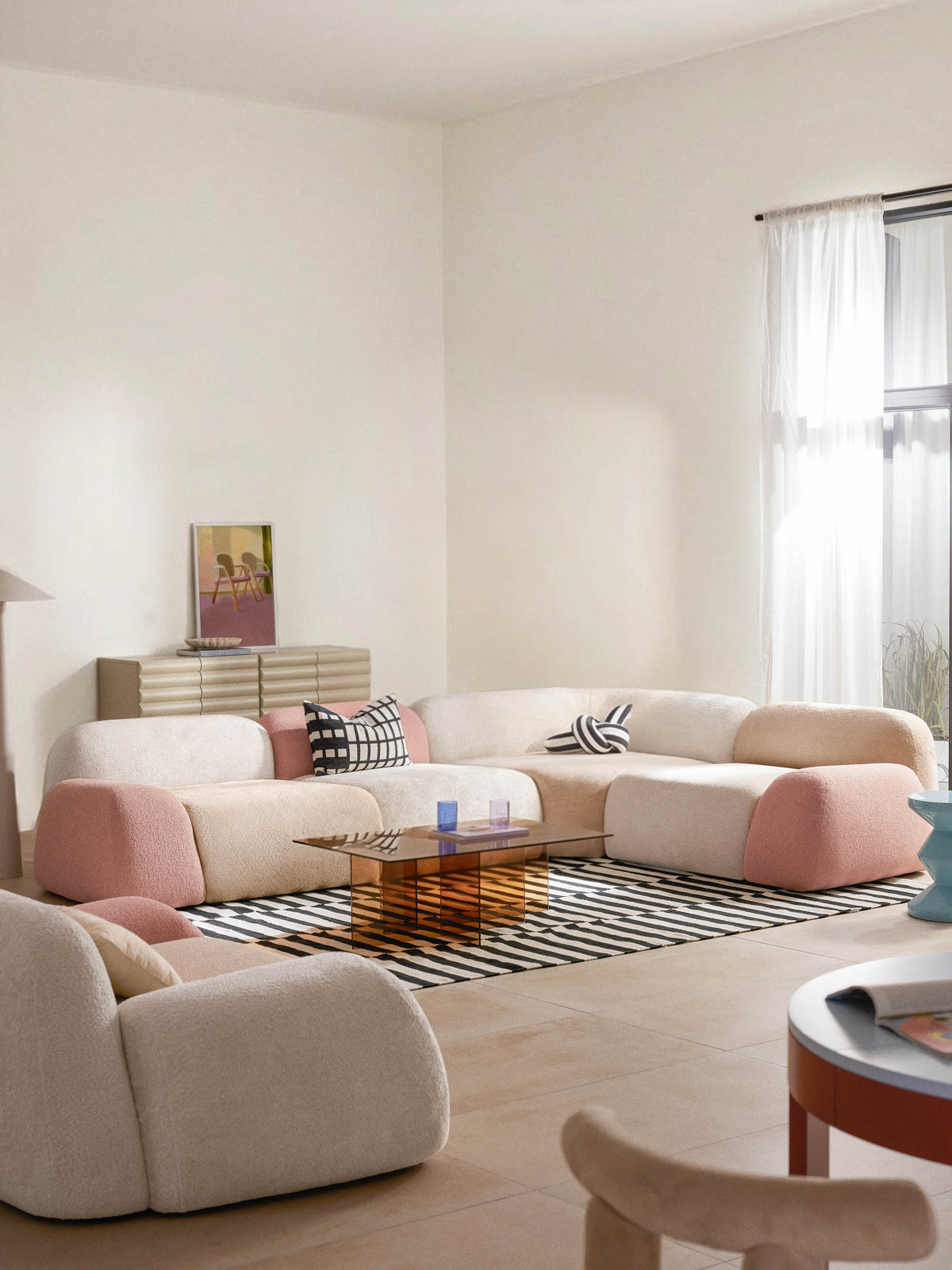 Wolbrenna Modular Corner Sofa (4-Seater), Fuorisalone Edition