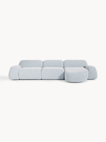 Wolbrenna Modular Corner Sofa (4-Seater) in Bouclé