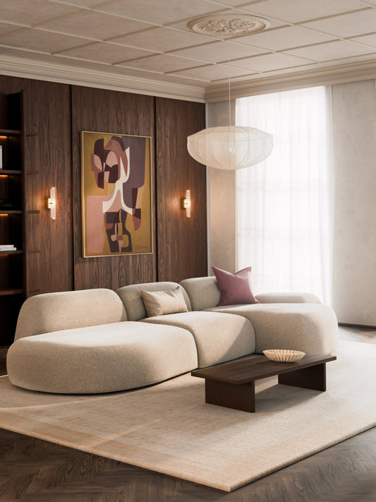Wolbrenna Modular Corner Sofa (4-Seater) with Chaise Longue