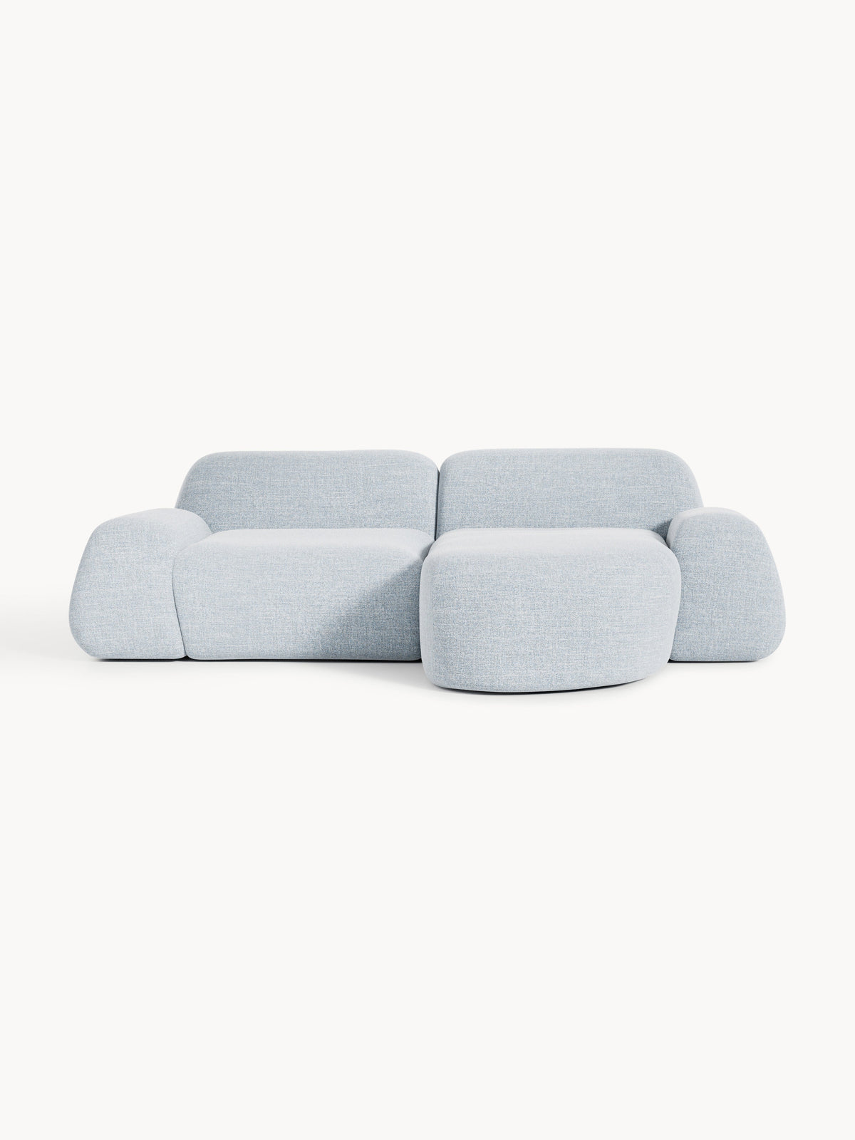 Wolbrenna Modular Corner Sofa, Bouclé, 3-Seater