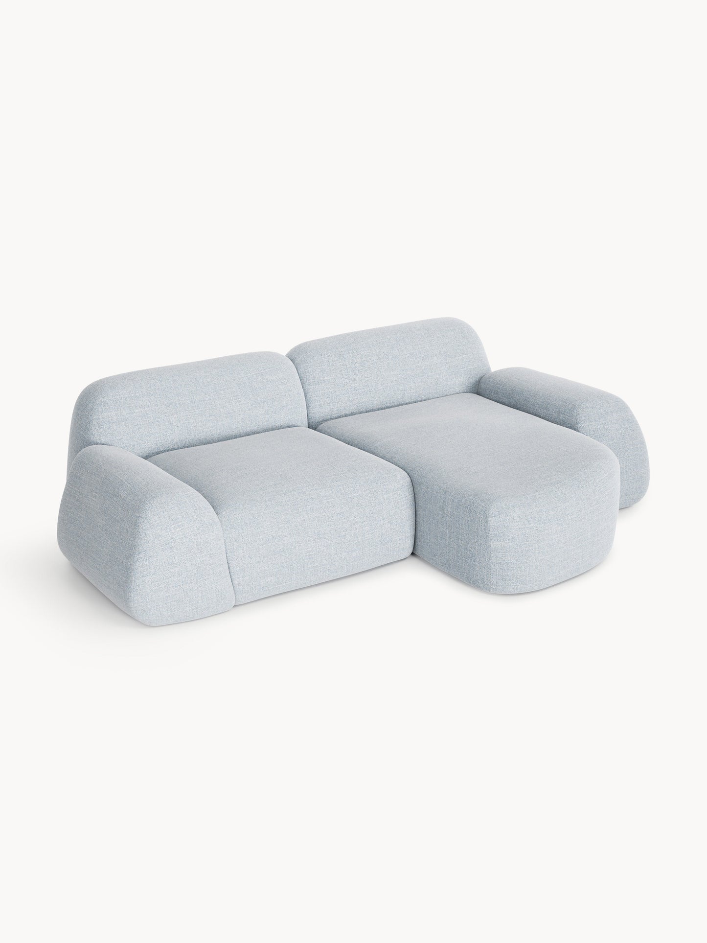 Wolbrenna Modular Corner Sofa, Bouclé, 3-Seater
