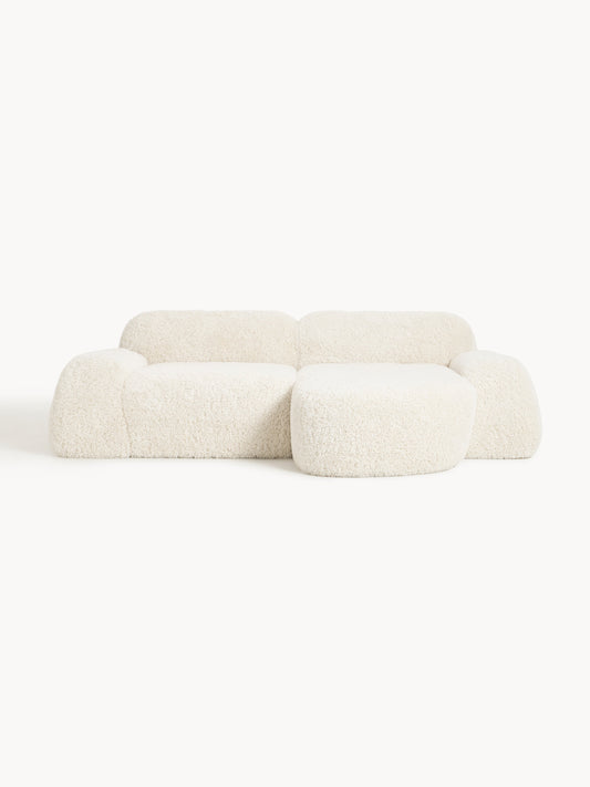 Wolbrenna Modular Teddy Corner Sofa, 3-Seater