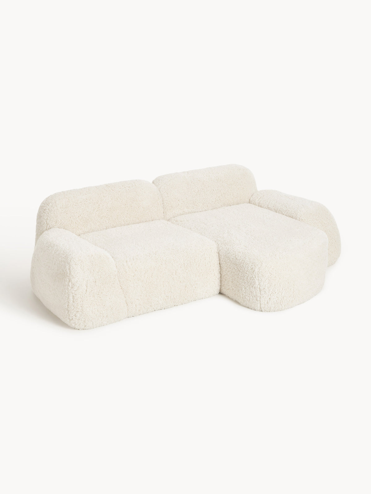 Wolbrenna Modular Teddy Corner Sofa, 3-Seater