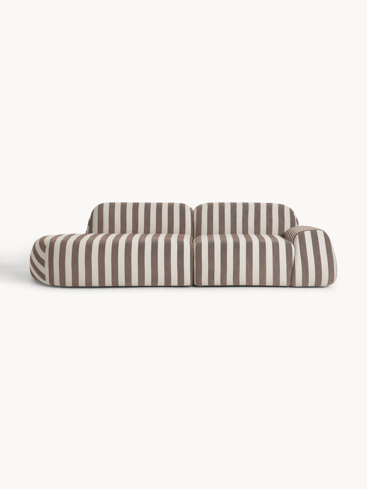 Wolbrenna Striped Modular Sofa (3-Seater)