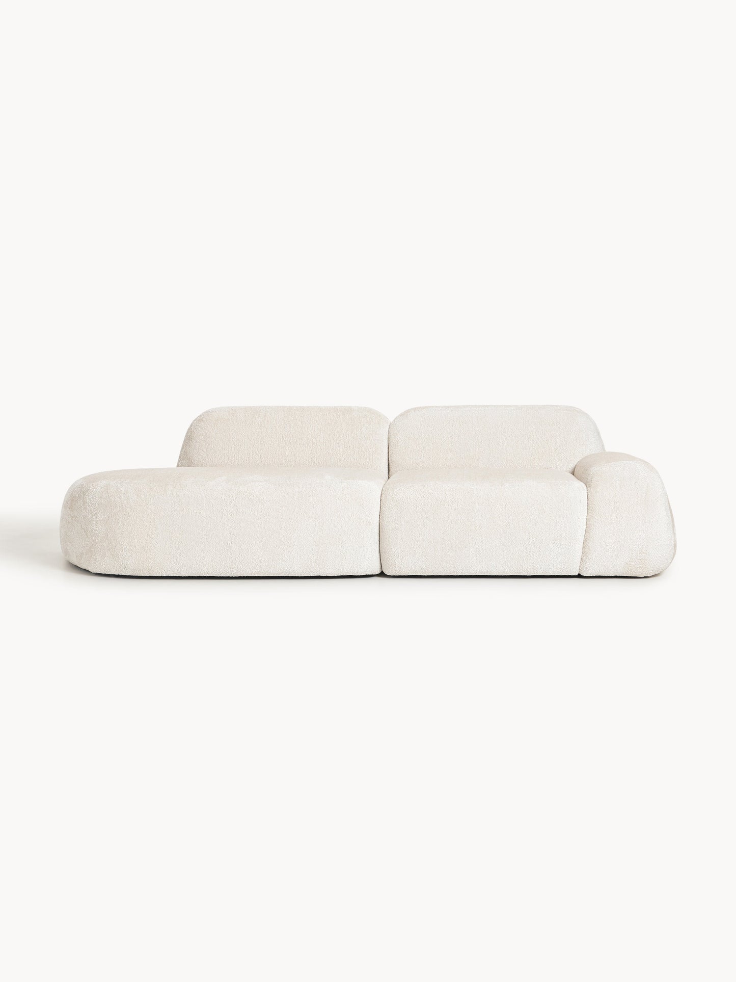 Wolbrenna Teddy Bouclé Modular Chaise (3-Seater)
