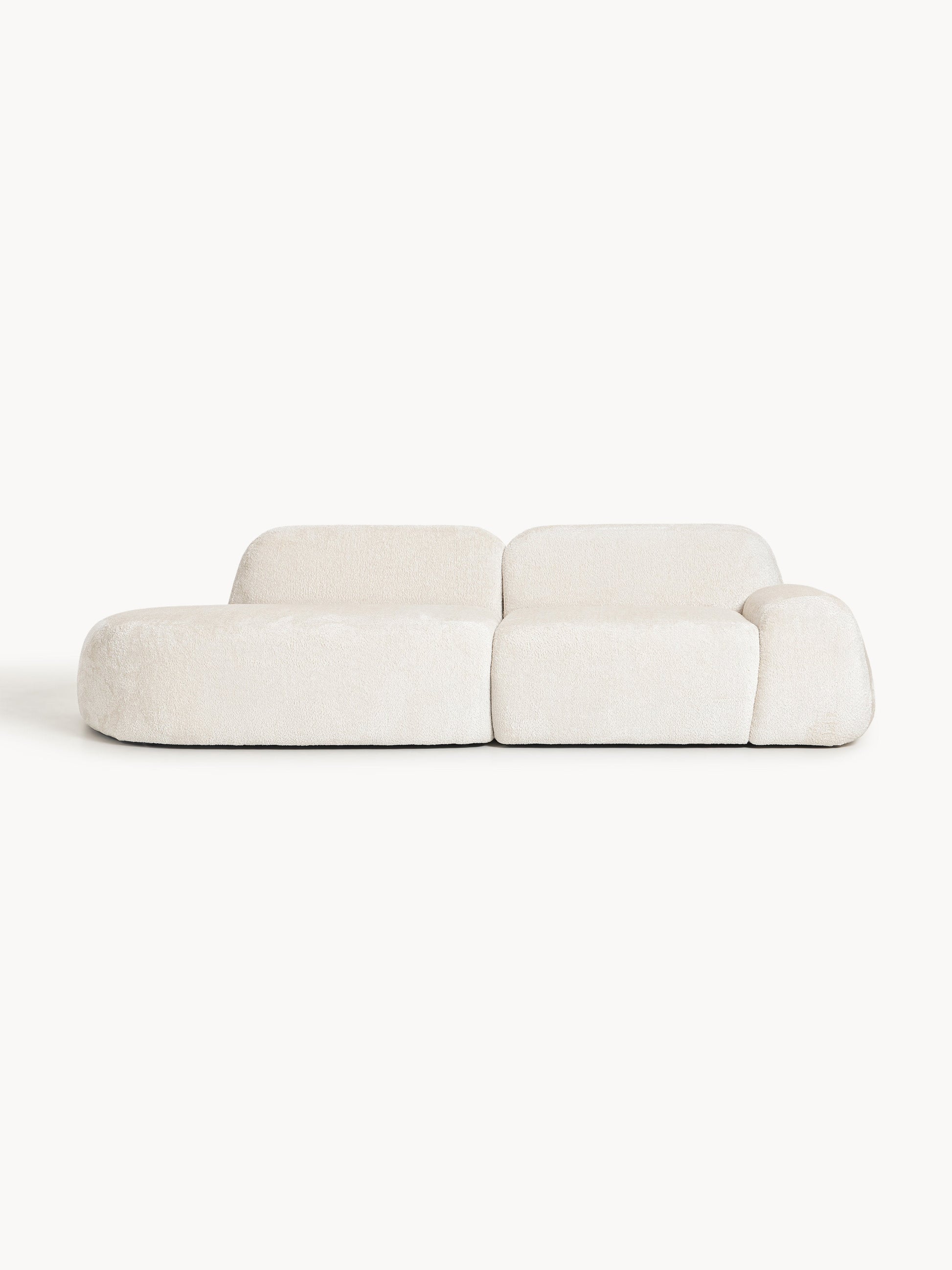 Wolbrenna Teddy Bouclé Modular Chaise (3-Seater)