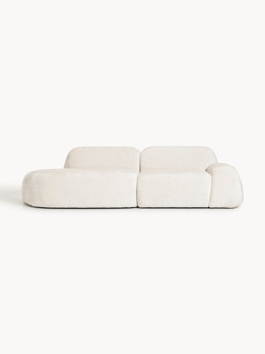 Wolbrenna Teddy Bouclé Modular Chaise (3-Seater)