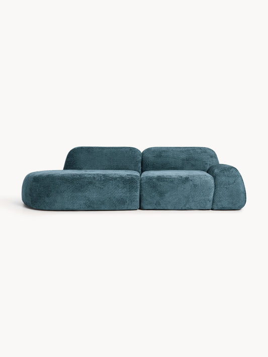 Wolbrenna Teddy Bouclé Modular Chaise (3-Seater)