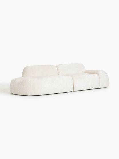 Wolbrenna Teddy Bouclé Modular Chaise (3-Seater)