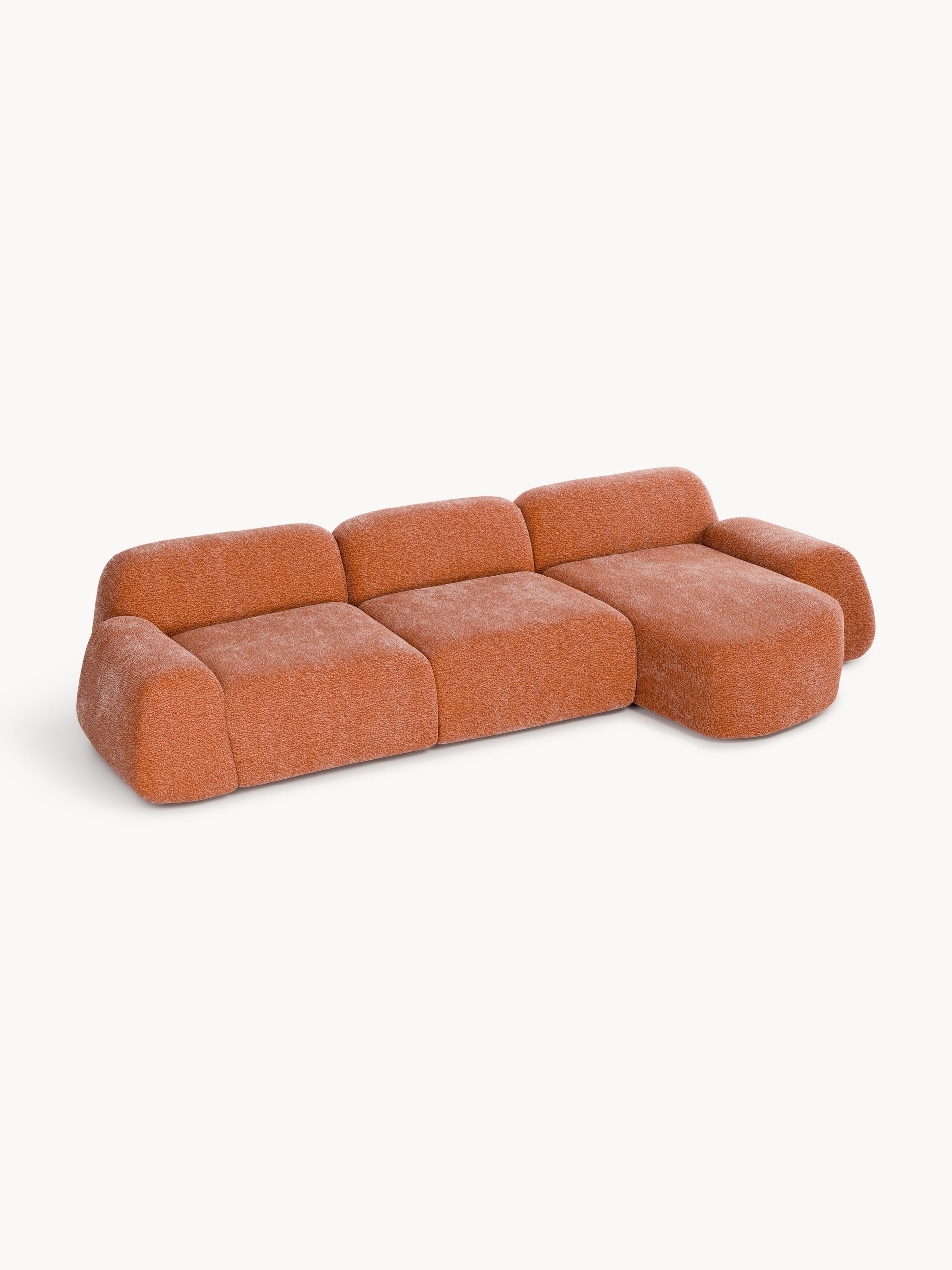 Wolbrenna Teddy Modular Corner Sofa (4-Seater)
