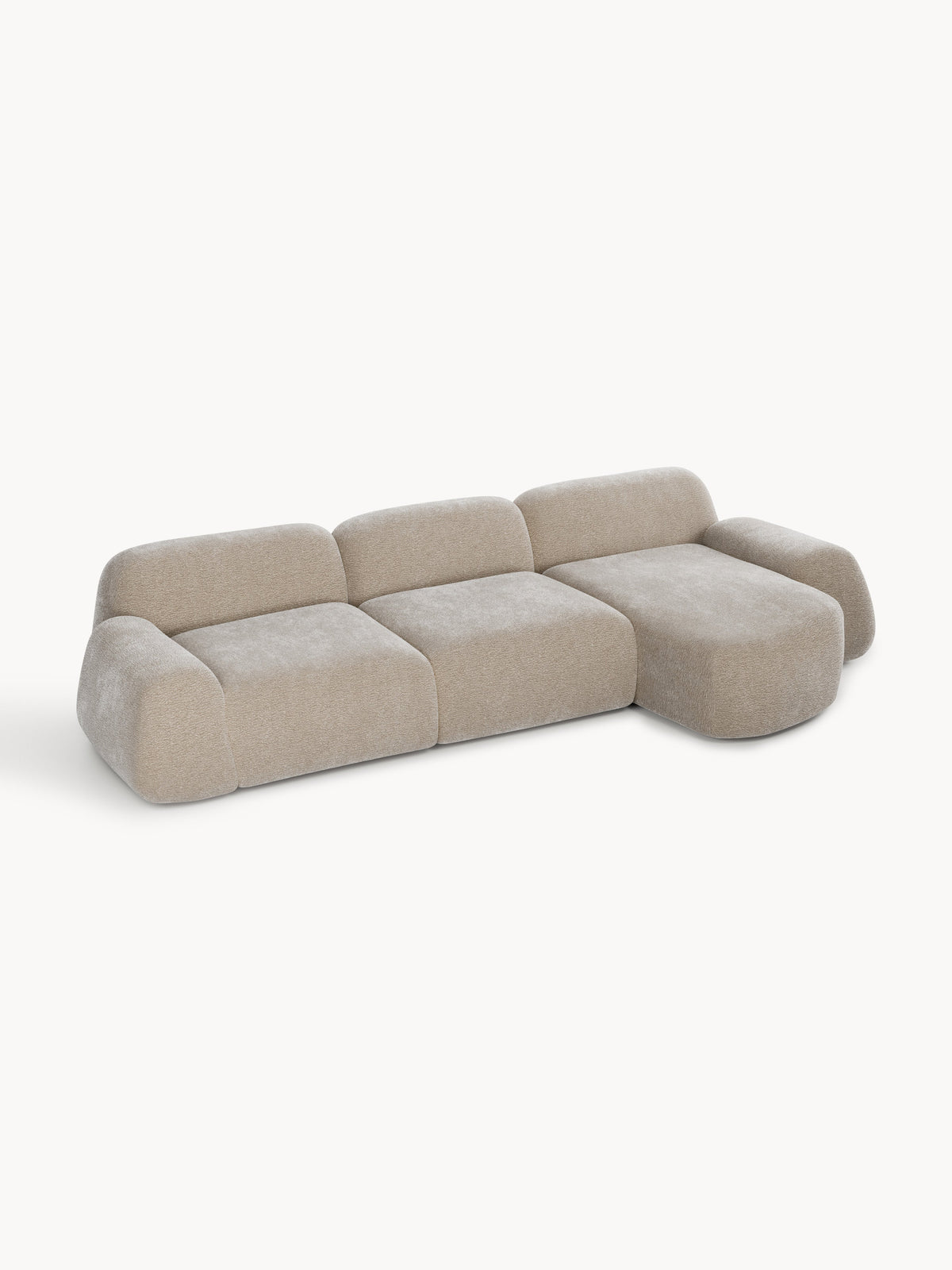 Wolbrenna Teddy Modular Corner Sofa (4-Seater)
