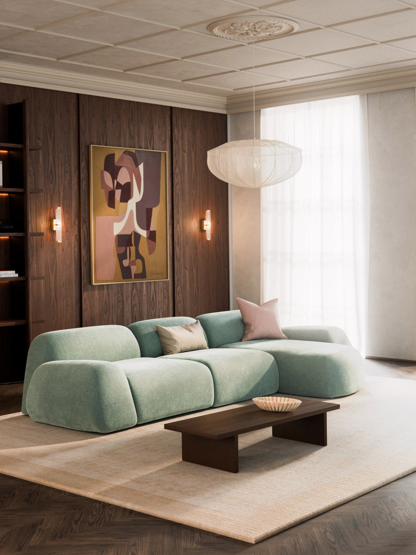 Wolbrenna Teddy Modular Corner Sofa (4-Seater)