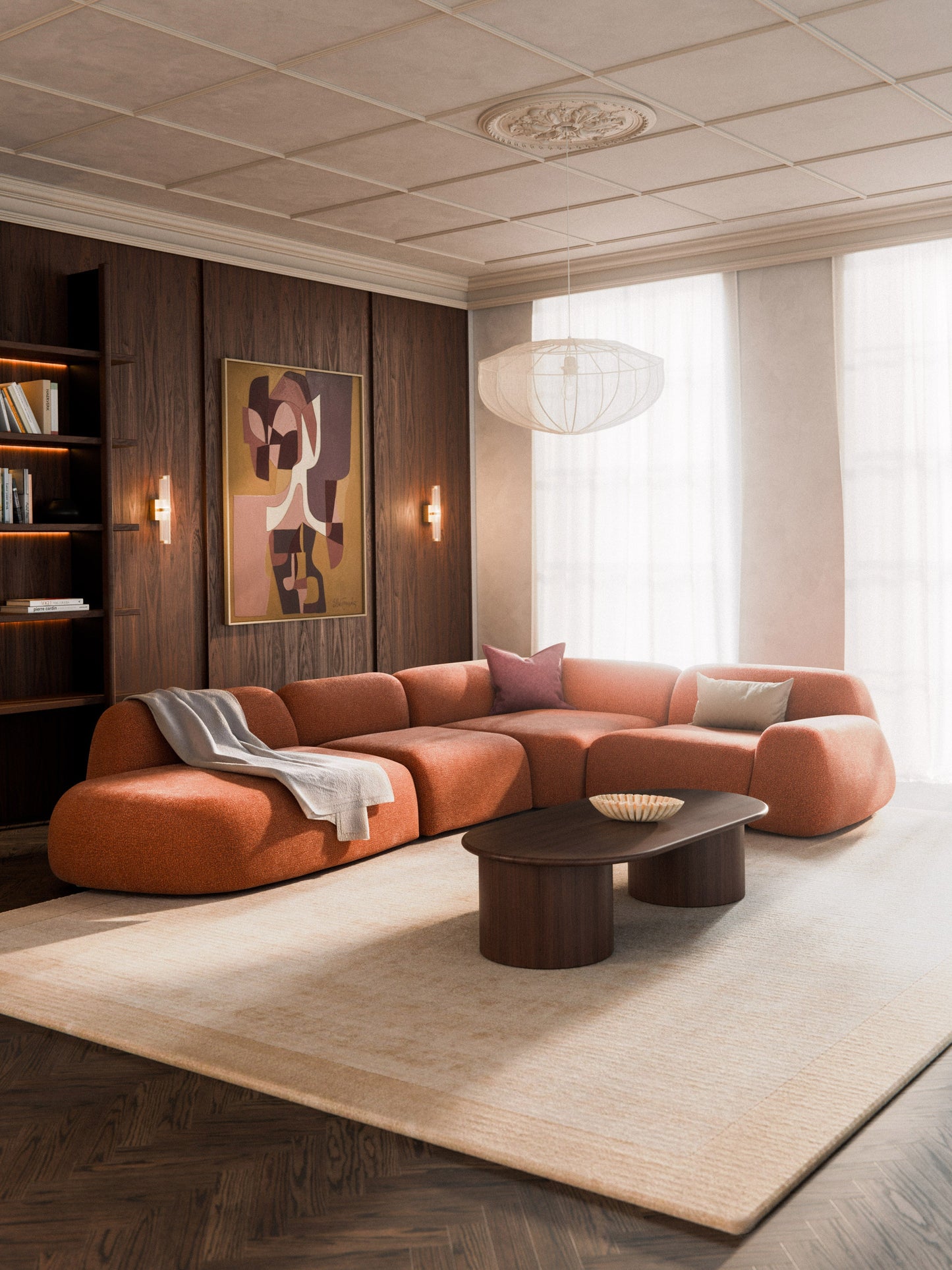 Wolbrenna XL Modular Corner Sofa with Chaise Longue