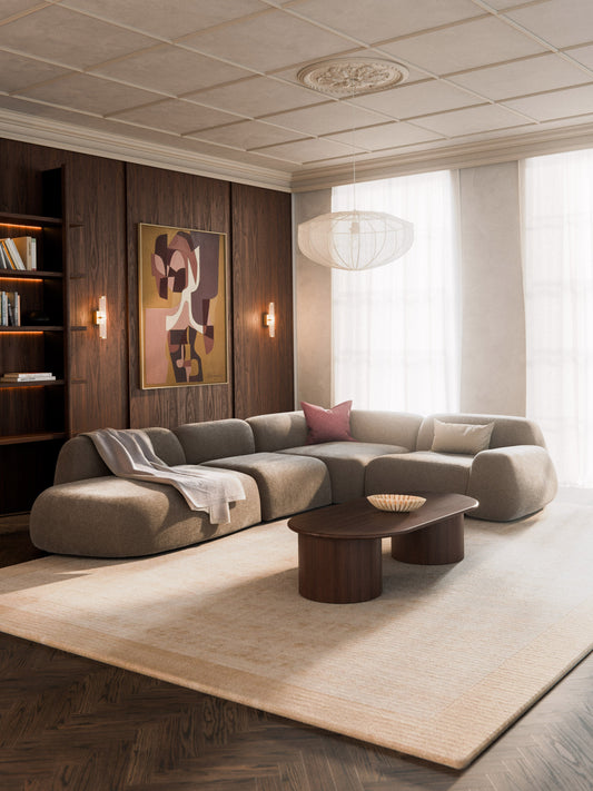 Wolbrenna XL Modular Corner Sofa with Chaise Longue